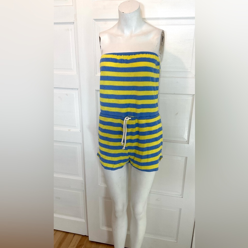 Zara neon striped romper